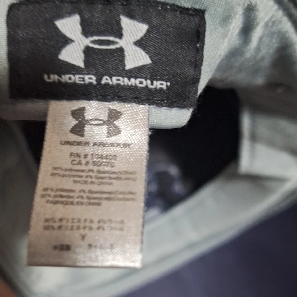 Under Armour Youth Blue Gray Baseball Cap Hat - 7⅛